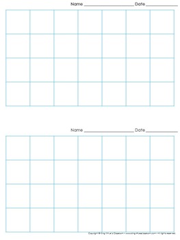 1 inch grid paper teaching resources teachers pay teachers