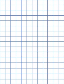 Preview of Graph Paper: Full Page Grid - 1 centimeter squares - 12x16 boxes