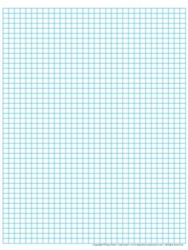 50 Sheet, Metric Graph Paper, Half Size
