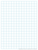 Graph Paper: Full Page Grid - half inch squares - 14x19 bo