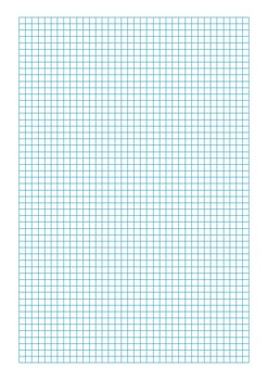 Preview of Graph Paper Grid Paper 2 Sizes: 1 cm 0.5 cm _ A4 Format
