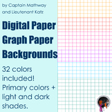 Graph Paper, Grid Paper, Digital Paper Download, 9mm squares