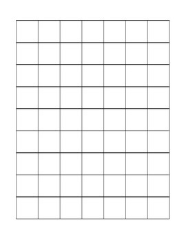Preview of One Inch Graph Paper