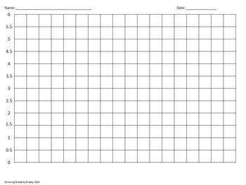 Graph Paper With Pre-Printed Axes by Growing Grade by Grade | TpT