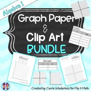 Preview of Graph Paper and Clip Art Bundle