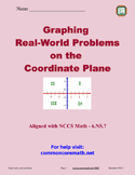 Graph Real-World Problems on Coordinate Plane - 6.NS.8