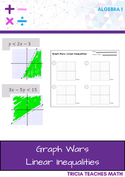Preview of Graph Wars- Linear Inequalities Activity