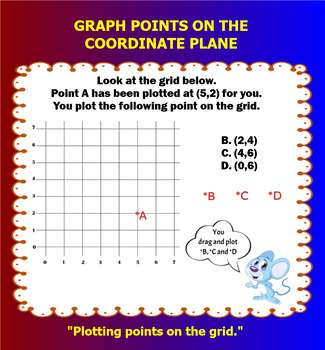 Preview of Graph point on a coordinate plane.