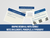 Graphic Design - All Elements, Principles & Typography Not