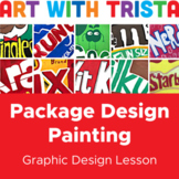 Graphic Design - Package Design / Candy Painting Art Lesso