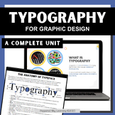 Graphic Design Curriculum in Typography with Digital Art Projects