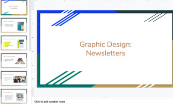 Preview of Graphic Design: Newsletter