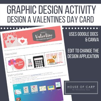 Preview of Graphic Design Project: Create a Valentine Card