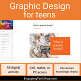 Graphic Design for Teens, great for distance learning