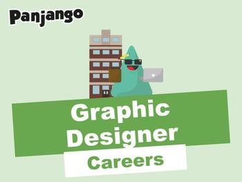 Preview of Graphic Designer - Career Exploration PowerPoint and Worksheet