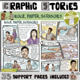 Graphic Novel Back to School Story - Rock, Paper, Scissors
