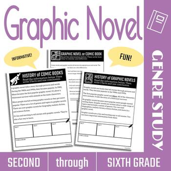 Preview of Graphic Novel Genre Study