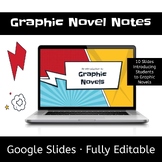 Graphic Novel Introduction Google Slides · Fully Editable 