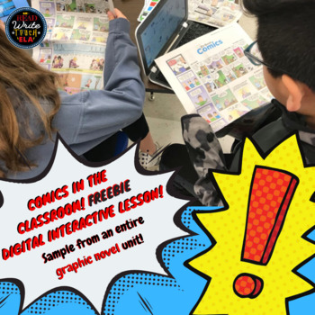 Preview of Graphic Novel: Digital Interactive Google Slide SAMPLE from Graphic Novel Unit