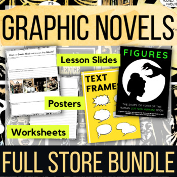 Preview of Graphic Novels - Introduction activities and terminology lessons for ANY Unit