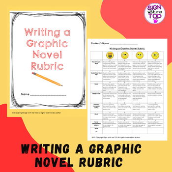 Preview of Graphic Novel Rubric