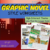Graphic Novel Style Worksheets (Digital & Printable Versio