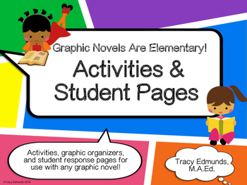 Preview of Graphic Novels Are Elementary! Activities & Student Pages