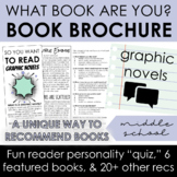 Graphic Novels Book Recommendation Brochure with Interacti