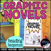 Graphic Novels Reading Response Activities, Poster, Graphi