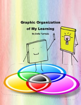 Preview of Graphic Organization of My Learning (Graphic Organizers as Worksheets)