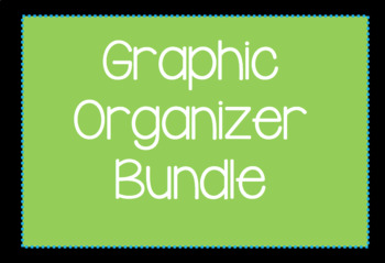 Preview of Graphic Organizer Bundle