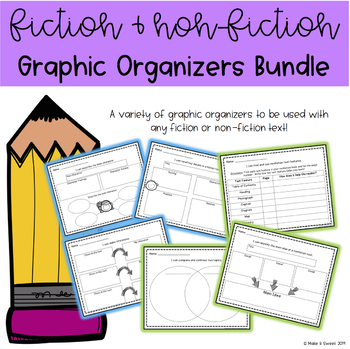 Graphic Organizer Bundle by Make It Sweet | Teachers Pay Teachers