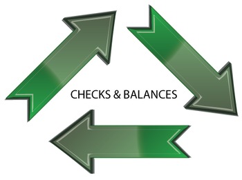 checks and balances symbol