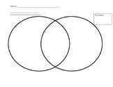 Graphic Organizer- Editable Venn Diagram with Word Bank
