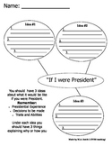 Graphic Organizer - If I Were President