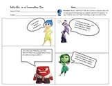 Graphic Organizer Info Reading with Pixar's Inside Out