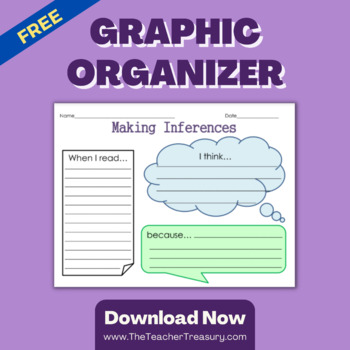 Graphic Organizer: Making Inferences II by The Teacher Treasury | TpT