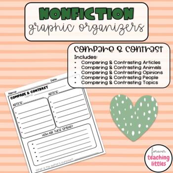 Preview of Graphic Organizer | Nonfiction | Informational Text | Compare and Contrast