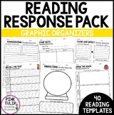 Reading Response Package - Templates For Any Book