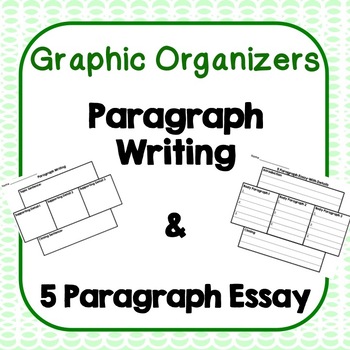 Preview of Graphic Organizer Paragraph and Essay