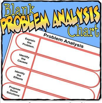 Preview of Graphic Organizer: Problem Analysis Chart