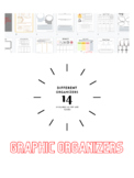 Graphic Organizer Set - digital and print friendly
