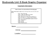 Graphic Organizer for Animal E-Book