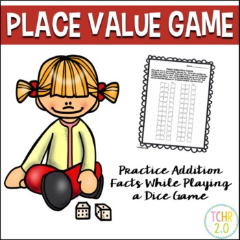 Preview of Place Value Dice Game