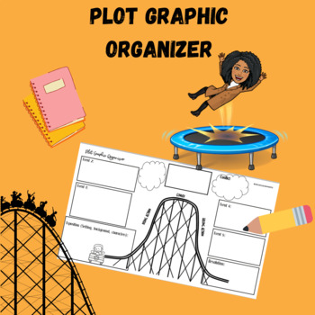 Preview of Graphic Organizer for Plot
