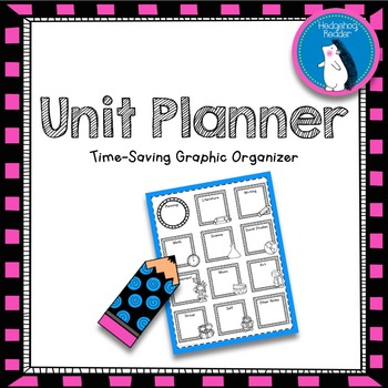 Preview of Graphic Organizer for Unit Planning