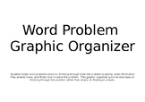 Graphic Organizer for Word Problems