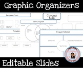 Graphic Organizers Biology EDITABLE Science