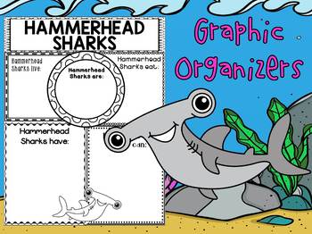 Graphic Organizers Set : Hammerhead Sharks: Sea Ocean Animals, Report
