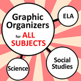 Graphic Organizers Bundle for All Subjects (35+)